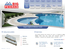 Tablet Screenshot of bigpedras.com